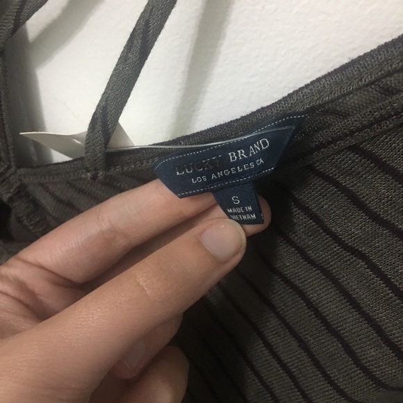 🌿3/$30🌿 Lucky brand striped top - Picture 3 of 6